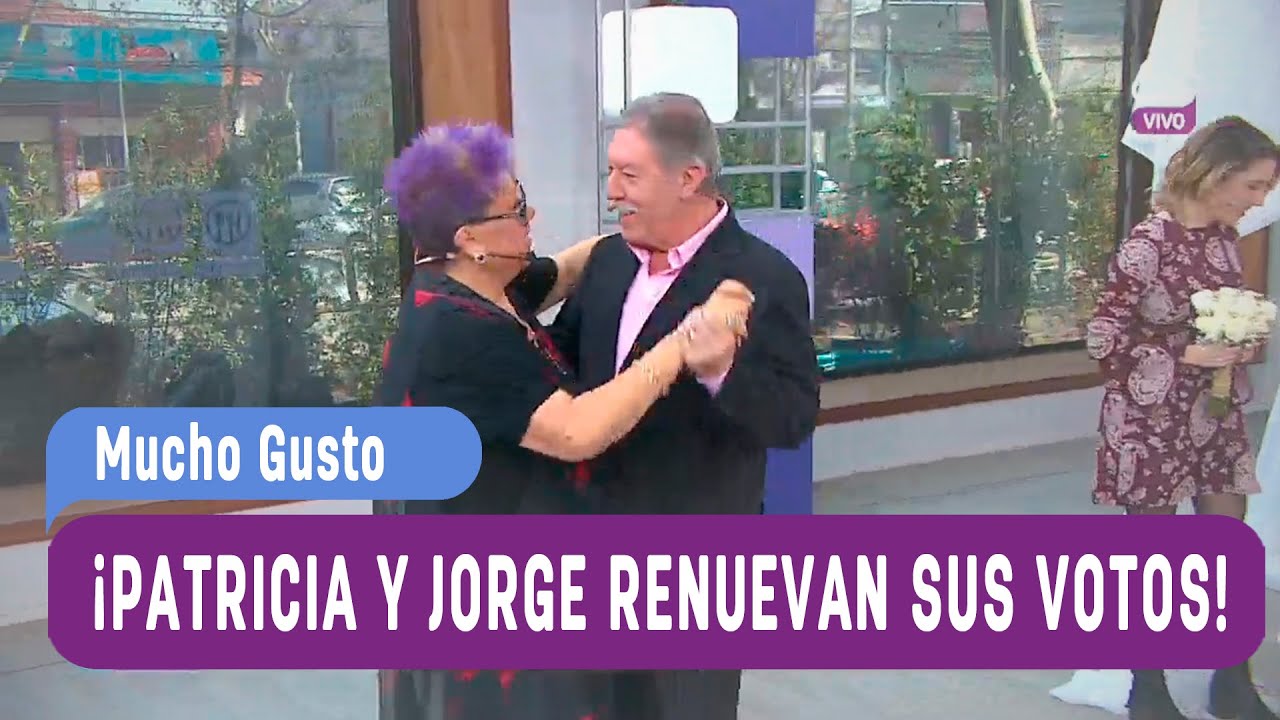 Patricia Maldonado y Jorge renuevan sus votos - Mucho Gusto 2016