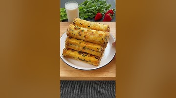 Crispy breaded pork floss roll recipe