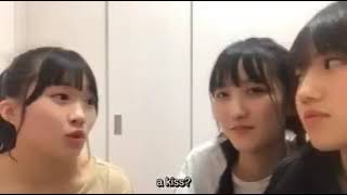 Yuuna : Yuiri talks about yuuna's oshimesi kiss