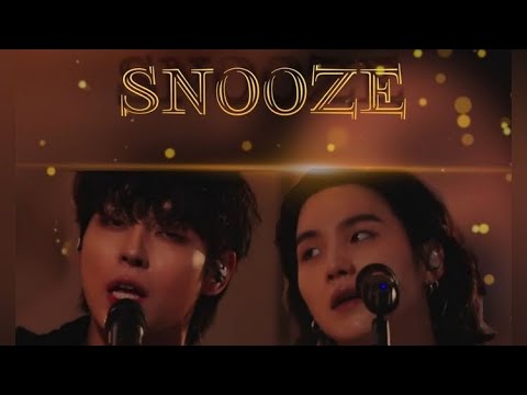 SNOOZE - AGUST D&WOOSUNG | клип SNOOZE + перевод на русский