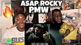 Asap Rocky - PMW (Reaction Video) #asaprocky #reaction #fyp