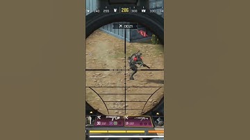 AK 47 6x scope vs Squad #codm #shorts #callofdutymobile