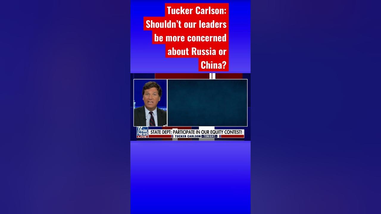 Tucker: Our State Department is holding a DEI award contest #shorts