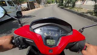 Honda Dio full power send to somewhere on earth #racing #india #stunt #rider #life #power #bike