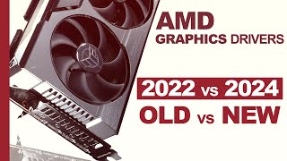 RX 7900 XTX - 2022 vs 2024 DRIVERS