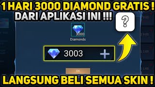 APLIKASI PENGHASIL 3000 DIAMOND MOBILE LEGENDS GRATIS !!!