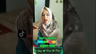 Masya Allah Cantik Suara Merdu Sekali #assalamualaikum #sedekahsusbcrinyaukhtiakhi #shorts