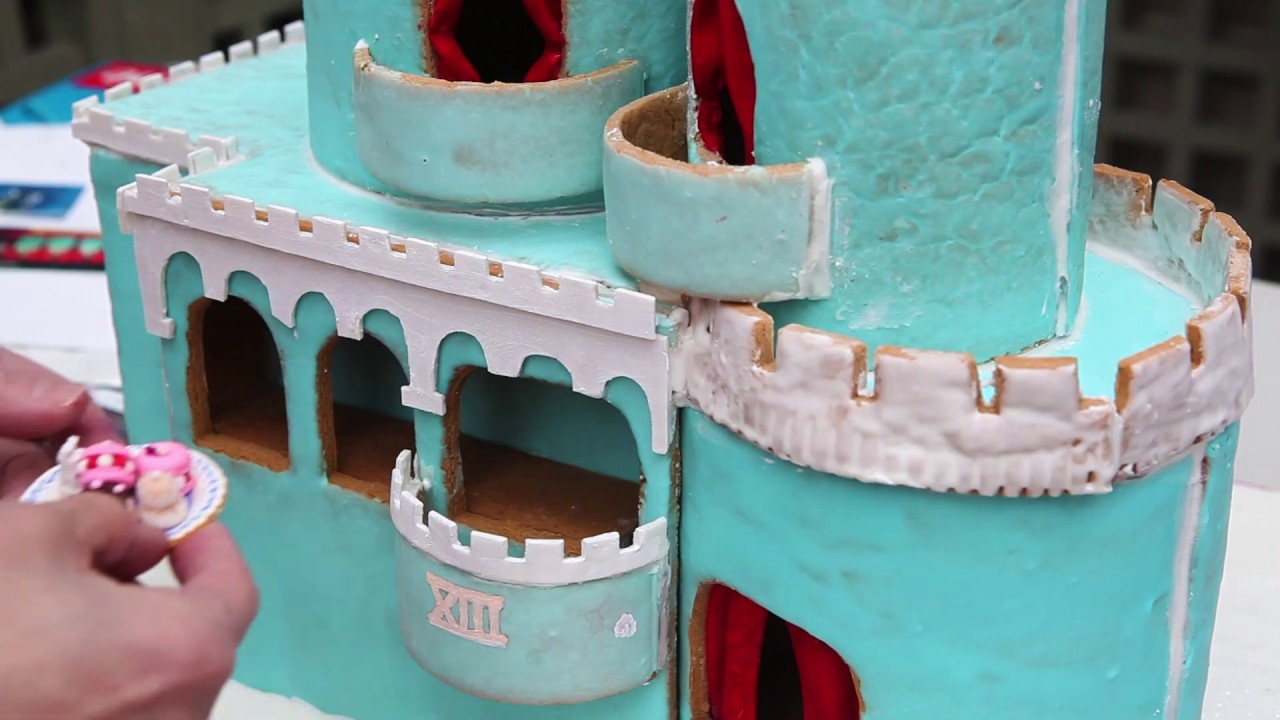 Mr. Rogers Gingerbread Castle by Cake Power YouTube