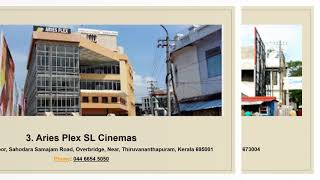 Top 10 Cinema Halls In Kerala  Best Cinema Halls  Address Guru