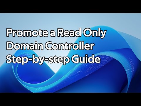 How to setup a Read-Only Domain Controller (RODC) (Windows Server 2025)