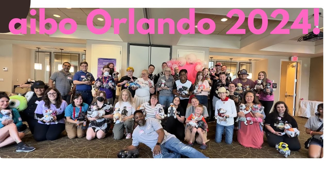 The INCREDIBLE aibo Orlando 2024 Event!! This was one for the ages!