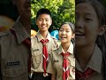 中国年轻童子军正在学习世界语