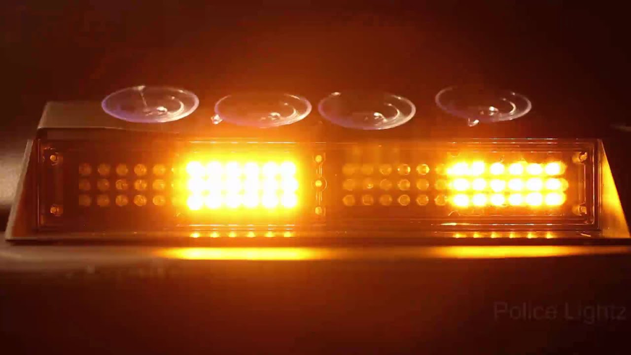 Police Lightz PD72 LED Dash Light YouTube
