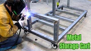 DIY Cart for Storing Metal | Finally Organizing All of My Metal