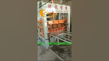 Concrete interlocking block machine interlock hollow block machine automatic