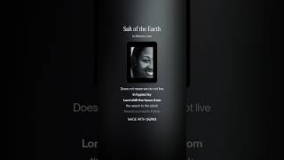 Salt of the Earth