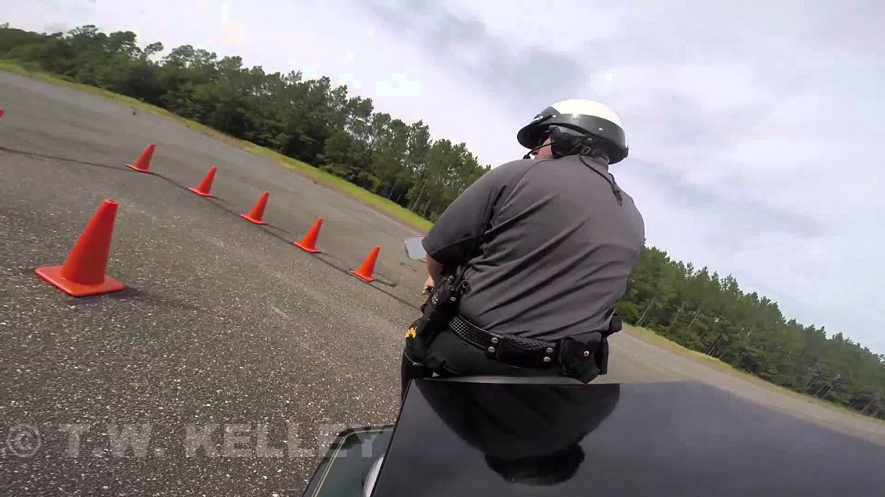 Deputy Daniel Turpin Police Motorcycle Skills Course