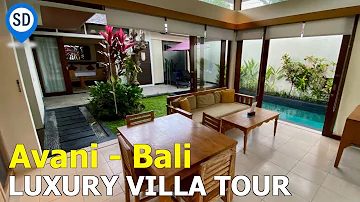 Seminyak Bali Luxury Hotel - Avani Resort - 1 Bedroom Villa Tour