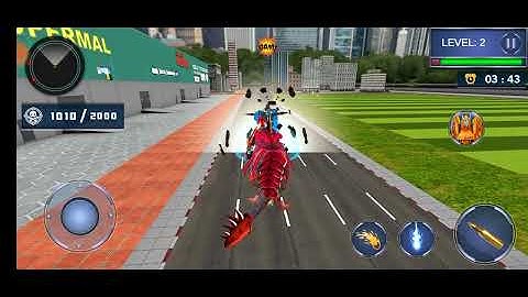 Dino Robot Car Transform Game