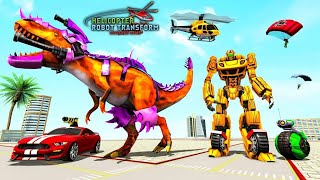Dino Robot Car Transform Game screenshot 5