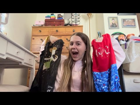 Going through my OLD GYMNASTICS LEOTARDS! *ex-gymnast