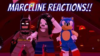LEGO Dimensions Marceline the Vampire Queen Reactions #1 - Sonic, Batman, Kai, Dr  Who, Finn & More