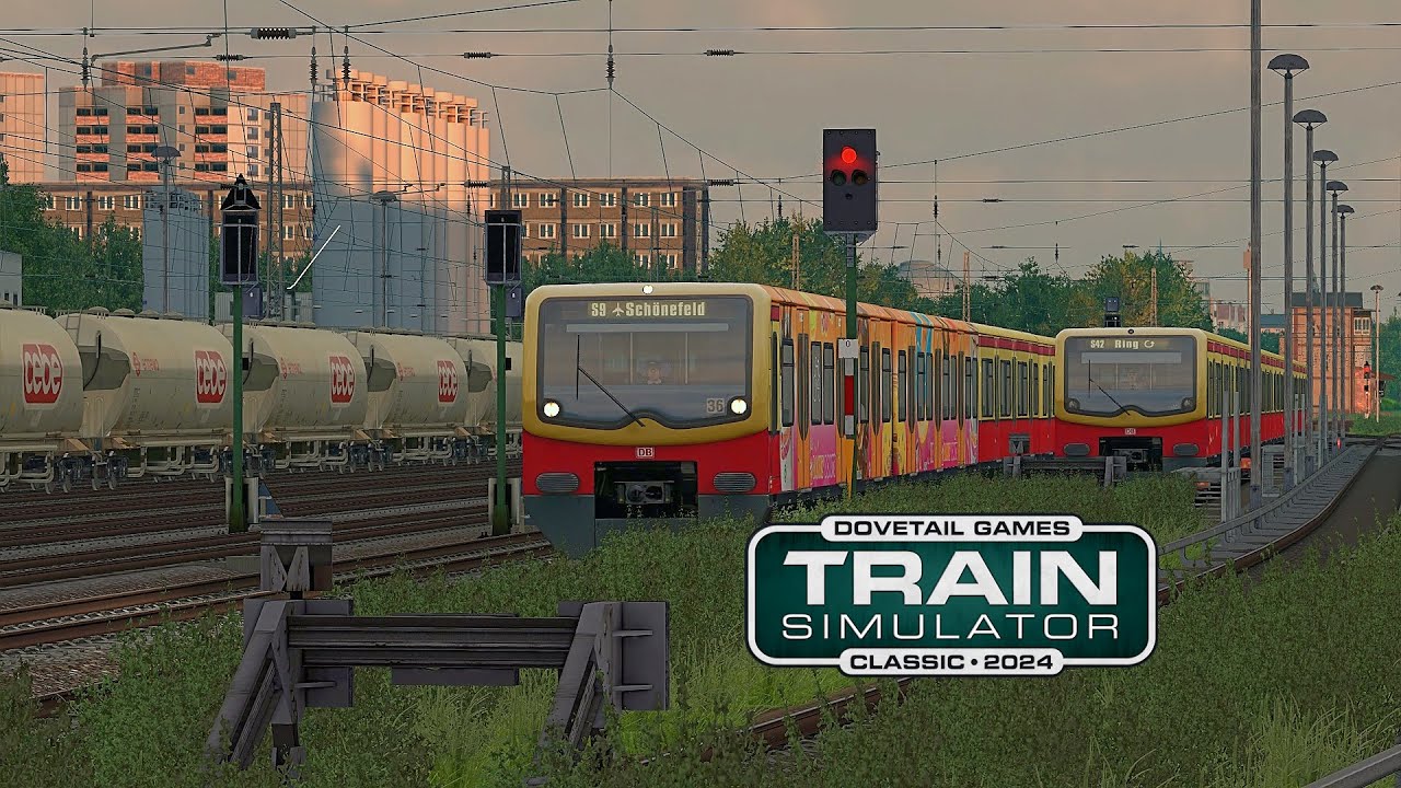 Donut-Taucherbrille von Pankow gen Südosten (2017) | Train Simulator Classic 2024 | Ringbahn Berlin