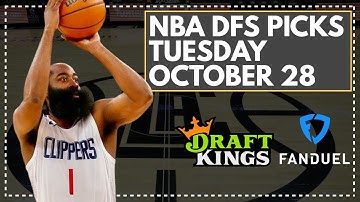 NBA DFS LIVE PRE-LOCK Q&A: TUESDAY OCTOBER 28th FanDuel & DraftKings Lineup Advice