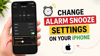 How to Change Alarm Snooze Settings on Your iPhone screenshot 4