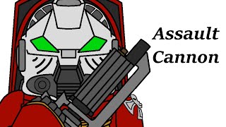 40k Terminators Testing the Assault Cannon