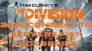 THE DIVISION 2025 HOW TO CONNECT TO SERVERS/FIX/TUTORIAL WONT CONNECT FIX #thedivision