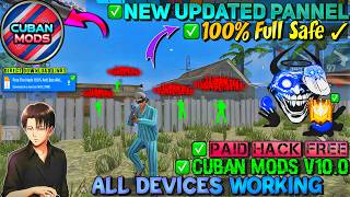 Cuban Mods V10.0 Free Fire Mod Menu ☠️ | 101% Antiban Aim Lock + Esp Location 🧿 | No Ban No Password screenshot 2