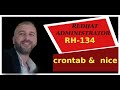 linux system administration RH-134 RHCSA 8 (crontab , nice)