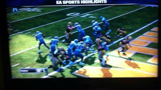 Most insane Madden 12 touchdown!