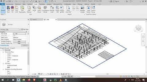 Convert columns and grids dwg files to Revit model using Dynamo