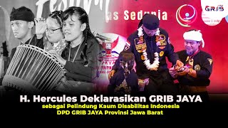 Download Lagu H. Hercules Declares GRIB JAYA as the Protector of Indonesian People with Disabilities MP3