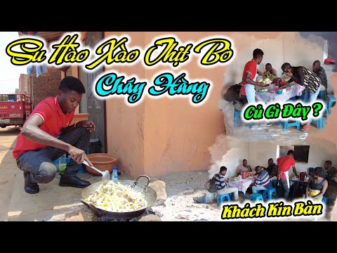 Lindo || Su Hào Xào Thịt Bò Cháy Hàng Trong Ngày Đầu Tiên 2 Vợ Chồng Mang Ra Chợ Bán !!!
