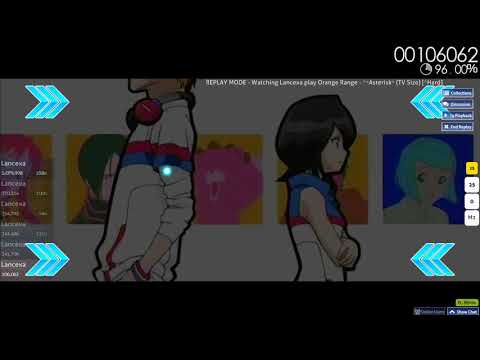 OSU Bleach opening 1 Asterisk - Orange Range