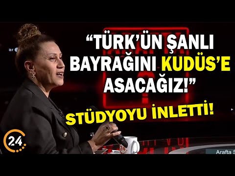 Sanatçı Azerin Stüdyoyu İnletti! “Türk’ün Şanlı Bayrağını Kudüs’e Asacağız!”