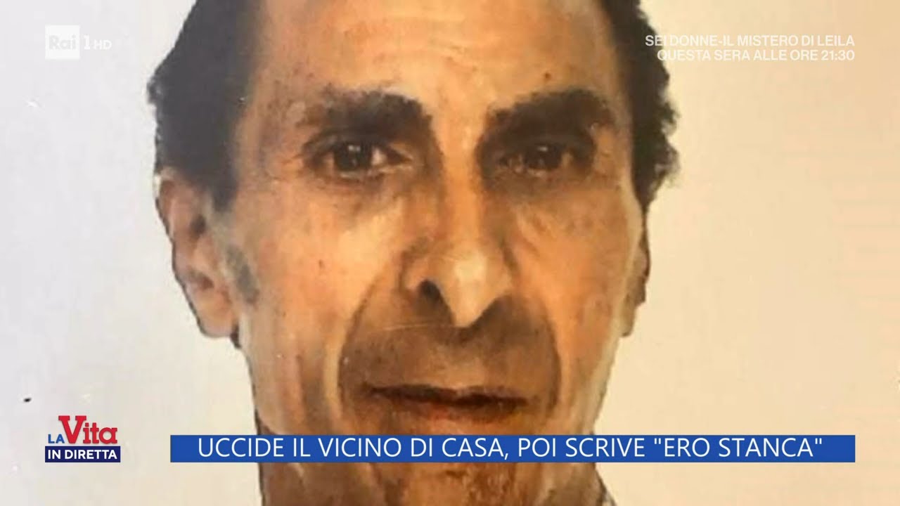 Uccide il vicino di casa, poi scrive 