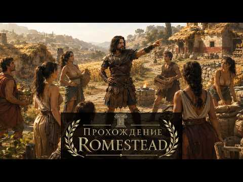 Romestead обзор и первый взгляд. Задания богов, Строительство, Расширение города, Новое оружие #2