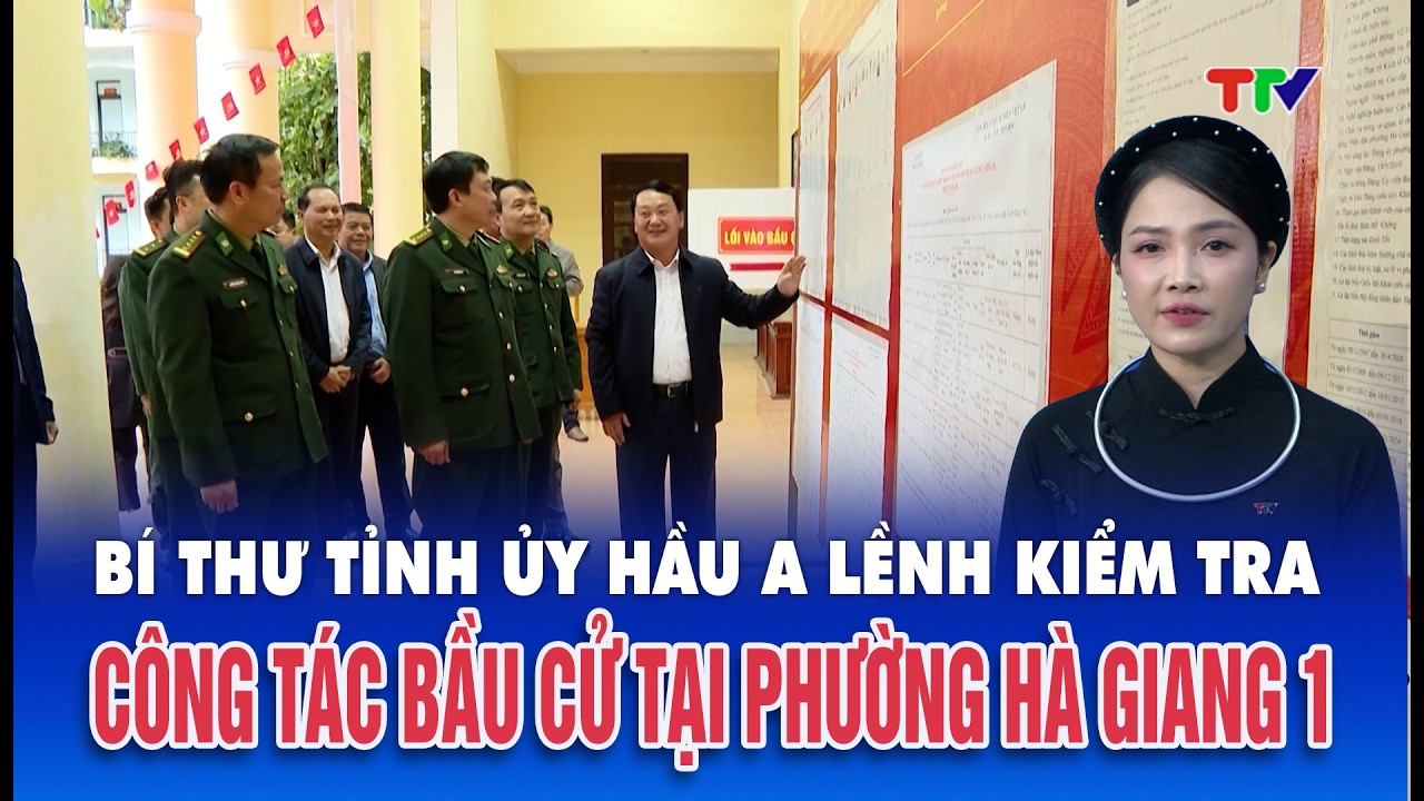 Thời sự tối 9/3/2026| Kiểm tra công tác chuẩn bị tổ chức bầu cử đại biểu Quốc hội và đại biểu HĐND