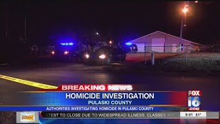 Homicide Investigation in Pulaski County