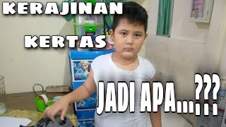 Kerajinan Kertas Jadi Apa..?? Topeng Kertas..
