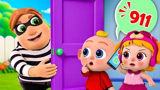 Oh No! 😱 Who's At the Door? 🚫 Don't Open The Door To Strangers | Safety Cartoon | Jack