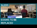 School-based assessments to replace cancelled GCSEs and A-levels in England | ITV News