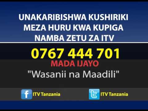 ITV PICK OF THE DAY IJUMAA 19 MAY, 17 MEZA HURU