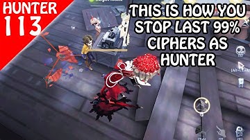 Forever Cipher Camp strategy - Hunter Rank #113 (Identity v)