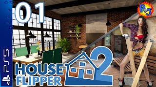 Let's Play House Flipper 2 PS5 | Console Gameplay Episode 1 | First Jobs (P+J)