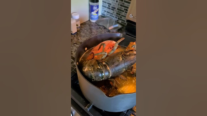 OMG Crying lobster!!!